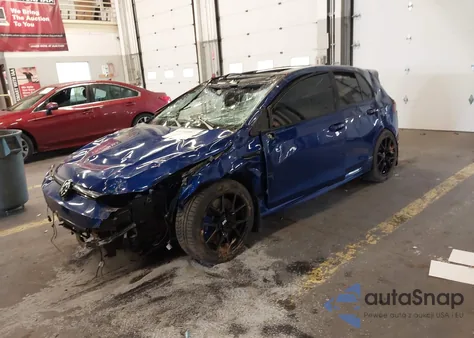 2023 Volkswagen Golf R 2.0T z USA, uszkodzony, nr VIN WVWFB7CD2PW209436